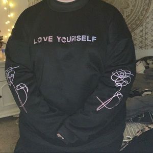 BTS sweater